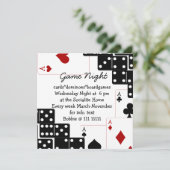 Domino Aces Kaart (Staand voorkant)