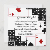 Domino Aces Kaart (Voorkant)