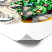 Domino Blue Cream Poster (Hoek)