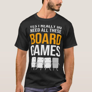 Domino bordspel grappige domino's voor mannen t-shirt