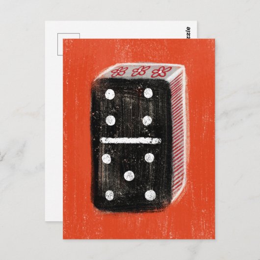 Domino Briefkaart (Voorkant / Achterkant)
