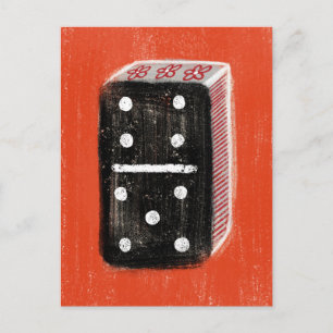 Domino Briefkaart