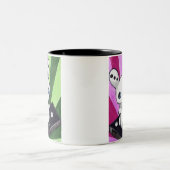 Domino Bunny Tweekleurige Koffiemok (Center)