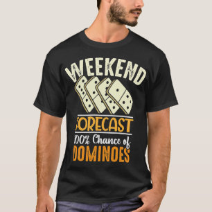 Domino Dominoes Board Game Player T-shirt