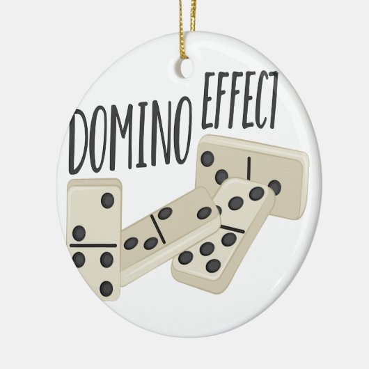 Domino-effect Keramisch Ornament (Links)