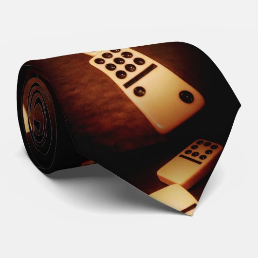 Domino-effect Stropdas (Opgerold)