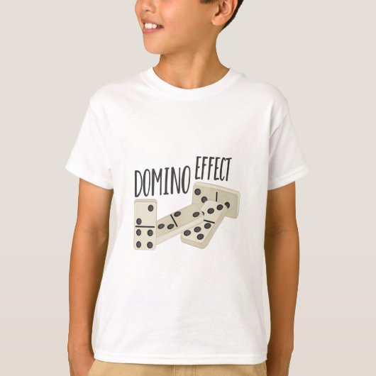 Domino-effect T-shirt (Voorkant)