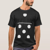 Domino Game 5 1 Funny Halloween Group Costume Shir T-shirt (Voorkant)