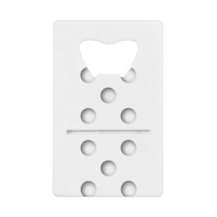 Domino Game 5 5 Shirt Halloween Kerstmis Creditkaart Flessenopener