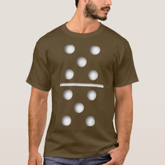 Domino Game 5 5 Shirt Halloween kerstT-shirt1