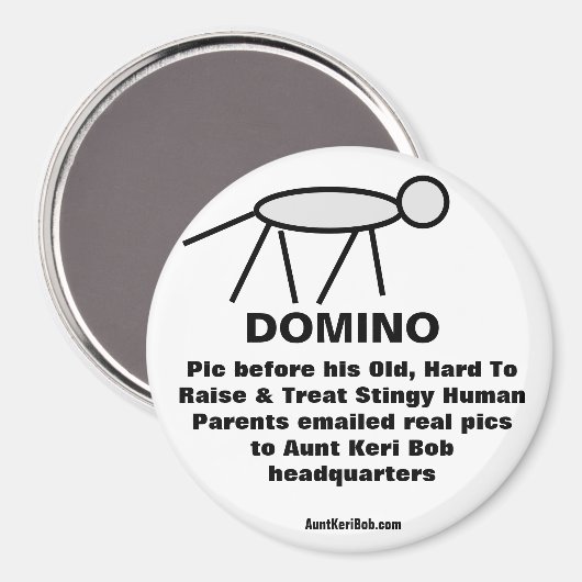 Domino Magneet (Voorkant / Achterkant)