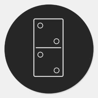Domino - Overzicht Dominoes Tiles Puzzler Game Gif Ronde Sticker