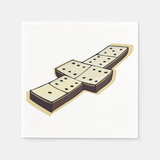 Domino Paper Napkins Servet (Voorkant)