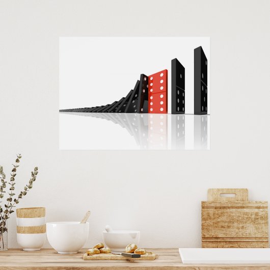 Domino Poster (Keuken)