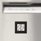 Domino spel 6 7 Grappig 67 Alpha Bargoens Gen Z Br Magneet (Insitu (Vaatwasser))
