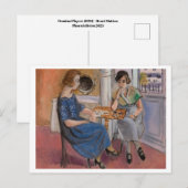 Domino Spelers (1921) Briefkaart (Voorkant / Achterkant)