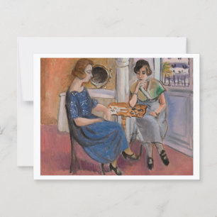 Domino Spelers (1921) Briefkaart