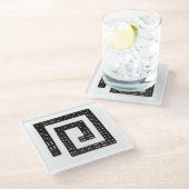 Domino Spiraalglas Onderzetter (Schuin)