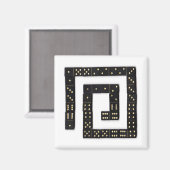 Domino Spiral Magnet (Voorkant / Achterkant)