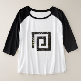 Domino Spiral Plus maat T-shirt