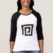 Domino Spiral Raglan T-Shirt (Voorkant)