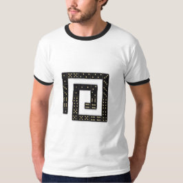 Domino Spiral Ringer T-Shirt