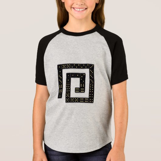 Domino Spiral T-shirt (kind) (Voorkant)