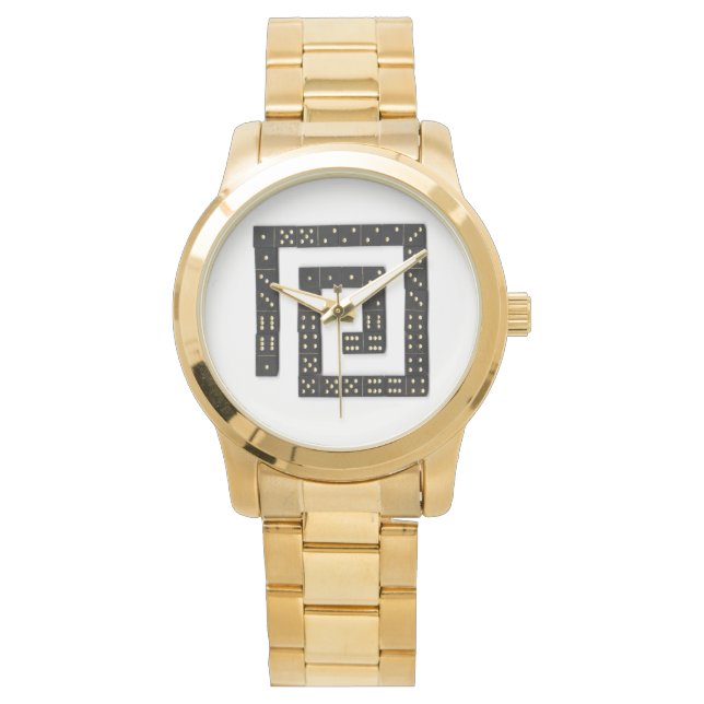 Domino Spiral Watch Horloge (Voorkant)