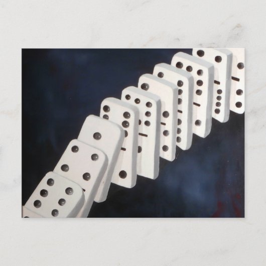 Domino Theory Briefkaart (Voorkant)