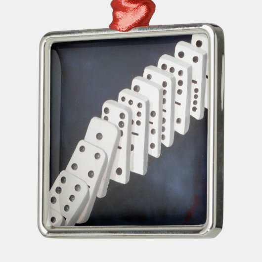 Domino Theory Metalen Ornament (Links)