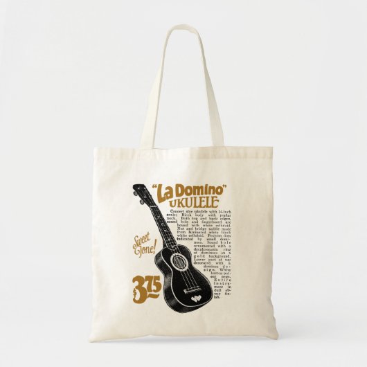Domino Uke Ad Canvas tas (Voorkant)