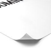 Domino Wizard Officieel Logo Poster (Hoek)