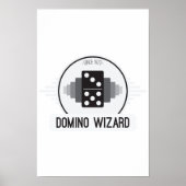 Domino Wizard Officieel Logo Poster (Voorkant)