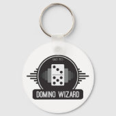 Domino Wizard Officiële Button Sleutelhanger (Voorkant)