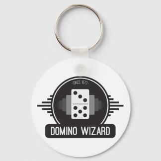 Domino Wizard Officiële Button Sleutelhanger