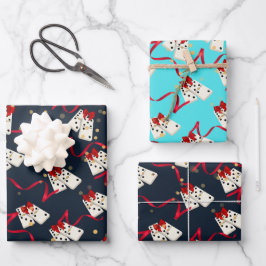 Domino Wrapping Sheets - Geassorteerd Inpakpapier Vel