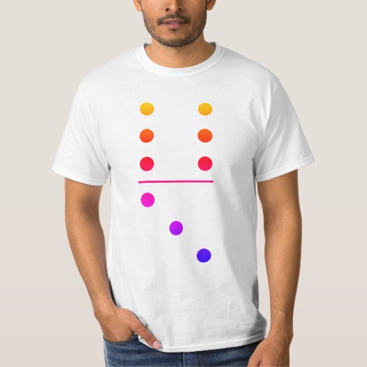 Dominoes 6-3 Group Costume T-shirt (Voorkant)