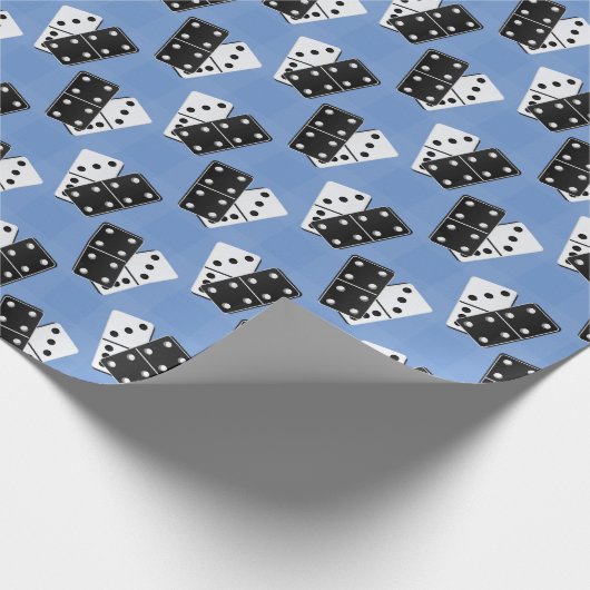 Dominoes Design Cadeaupapier (Hoek)