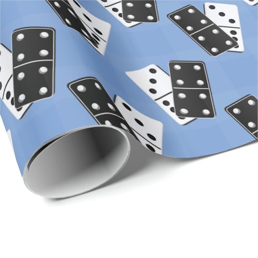 Dominoes Design Cadeaupapier (Rol Hoek)