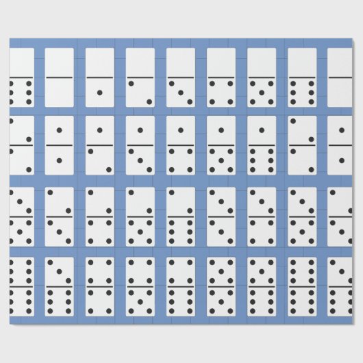 Dominoes Design Cadeaupapier (Vlak)