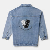 Dominoes Design Denim Jacket (Achterkant)