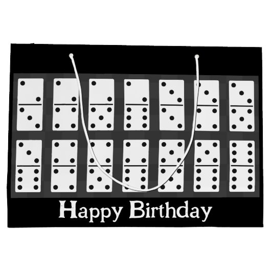 Dominoes Design Groot Cadeauzakje (Achterkant)