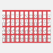 Dominoes Design Inpakpapier Vel (Voorkant 2)