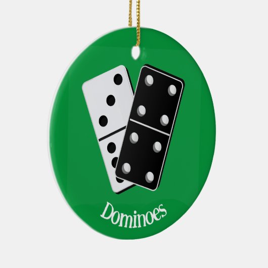 Dominoes Design Ornament (Rechts)