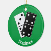Dominoes Design Ornament (Links)