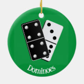 Dominoes Design Ornament (Achterkant)