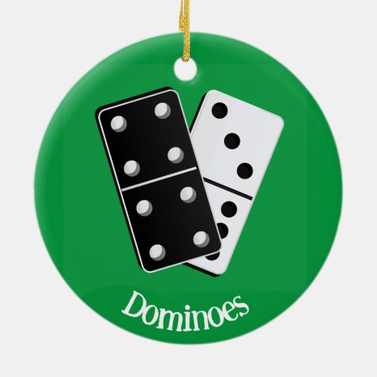 Dominoes Design Ornament (Achterkant)