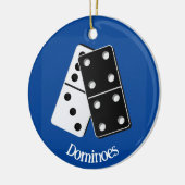 Dominoes Design Ornament (Links)