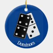 Dominoes Design Ornament (Achterkant)