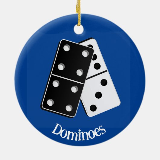 Dominoes Design Ornament (Achterkant)